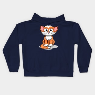 Cute cat lover Kids Hoodie